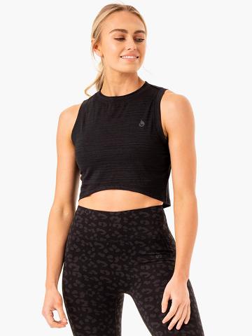 Podkoszulki Damskie Ryderwear Women Tanks Ultra Scoop Czarne | PL1166NB