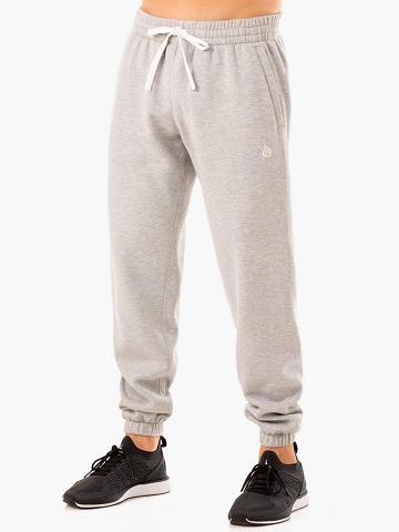 Spodnie Sportowe Męskie Ryderwear Men Track Pants Recharge Relaxed Szare | PL3118JJ