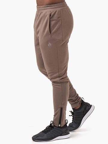 Spodnie Sportowe Męskie Ryderwear Men Track Pants Pursuits Szare Brązowe | PL3119HK