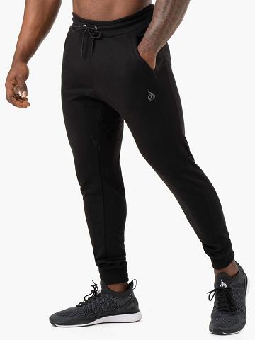 Spodnie Sportowe Męskie Ryderwear Men Track Pants Irons Czarne | PL3132RW