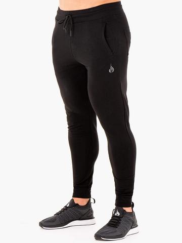 Spodnie Sportowe Męskie Ryderwear Men Track Pants Bases Czarne | PL3149TV