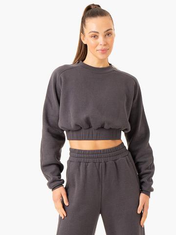 Swetry Damskie Ryderwear Women Sweaters Sideline Szare | PL1506QZ