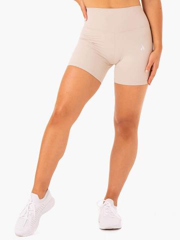 Szorty Damskie Ryderwear Women Shorts Base High Waisted Głęboka Brązowe | PL2124XF