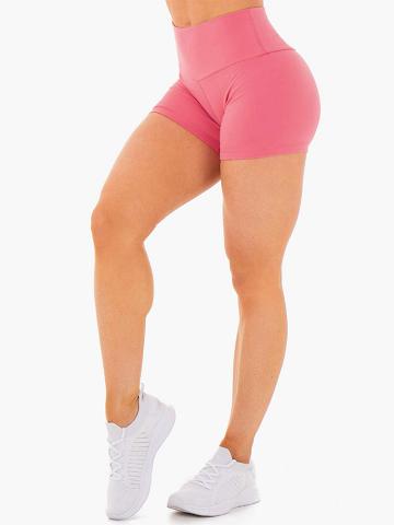 Szorty Damskie Ryderwear Women Shorts Motion High Waisted Różowe | PL2203CE