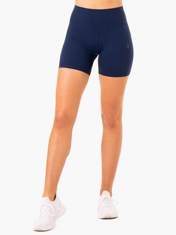 Szorty Damskie Ryderwear Women Shorts NKD Align Granatowe | PL1966LH