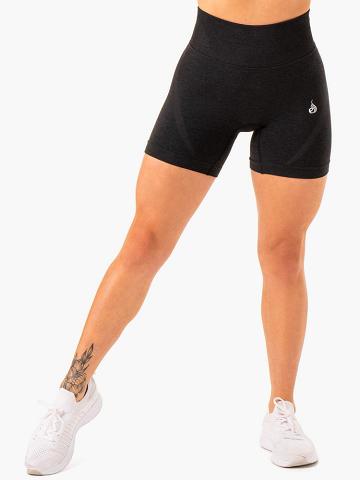 Szorty Damskie Ryderwear Women Shorts Sculpt Seamless Czarne | PL2105WY