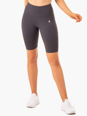 Szorty Damskie Ryderwear Women Shorts Staples Scrunch Bum Bike Szare | PL1994XF