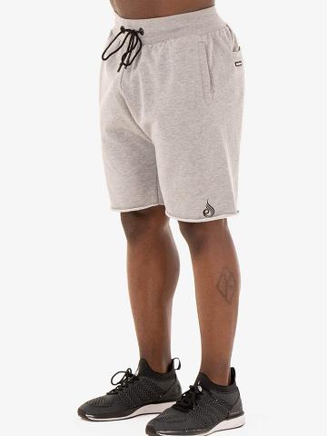 Szorty Męskie Ryderwear Men Shorts Flex Track Szare | PL2784GL