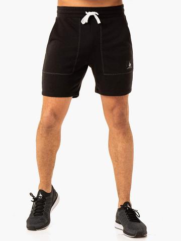 Szorty Męskie Ryderwear Men Shorts Vital Track Czarne | PL2734ZG